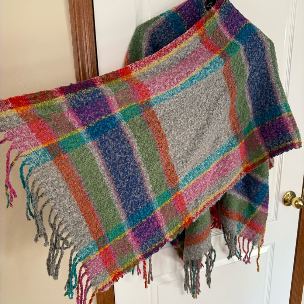 Echo Multicolor Textured Shawl - image 5